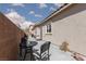 Cozy patio features outdoor seating, perfect for enjoying the fresh air at 2691 Rimpacific Cir, Las Vegas, NV 89146