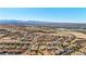 Wide angle aerial view of the neighborhood and city in the distance at 3665 Cottage Stone Ct, Laughlin, NV 89029