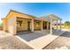 Covered patio area offering an inviting outdoor space for relaxation and entertainment at 3665 Cottage Stone Ct, Laughlin, NV 89029
