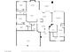 Detailed floor plan shows layout with bedroom, bathroom, kitchen, living room, garage, and patio dimensions at 4722 Blue Mesa Way, Las Vegas, NV 89129
