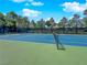 Community tennis court provides a great space for recreation and exercise with a well-maintained surface at 4722 Blue Mesa Way, Las Vegas, NV 89129