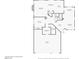 Detailed floor plan showcasing the layout of the home, including room dimensions and garage placement at 8447 Amherst Valley St, Las Vegas, NV 89123