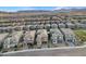 A community with desert landscaping and mountain views at 12439 Iron Bluff Ave, Las Vegas, NV 89138