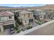 Beautiful two-story home with a two-car garage and desert landscaping at 12439 Iron Bluff Ave, Las Vegas, NV 89138