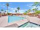 Resort-style pool area features a sparkling pool and a relaxing jacuzzi perfect for unwinding at 4421 Alexis Dr # 429, Las Vegas, NV 89103