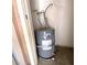 Water heater in a utility room at 4421 Alexis Dr # 429, Las Vegas, NV 89103