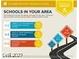 Graphic highlighting schools in the area at 1047 Amber Gate St, Henderson, NV 89002