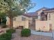 Charming single-story home with well-maintained landscaping and a cozy front patio at 10657 San Vercelli Ct, Las Vegas, NV 89141