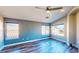 Bedroom boasting bright natural light and wood flooring at 1532 Ascension Cir, North Las Vegas, NV 89031