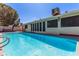 Backyard with an in-ground pool, providing a private retreat for swimming and relaxing by the water at 2254 Florence Ave, Las Vegas, NV 89119