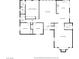 Home floor plan showing the layout of rooms at 2254 Florence Ave, Las Vegas, NV 89119