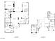Detailed floor plan showcasing the layout of a spacious two-story house with multiple rooms and outdoor spaces at 29 Owl Ridge Ct, Las Vegas, NV 89135