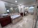 Elegant bathroom features a soaking tub, vanity with vessel sink, and a separate glass-enclosed shower at 2913 Domino Way, Las Vegas, NV 89117
