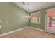 Cozy dining area features tile flooring and access to the outdoor patio at 3071 Misty Moon Ave, Henderson, NV 89052