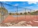 Community tennis courts with a fenced perimeter, perfect for recreation and exercise at 3350 Duece St, Las Vegas, NV 89121