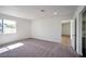 Bright bedroom with large window and carpet flooring, providing a cozy and relaxing atmosphere at 3950 Ventura Way, Las Vegas, NV 89121