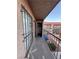 Apartment balcony exterior shot with decorative window bars at 4300 N Lamont St # 225, Las Vegas, NV 89115