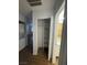 Hallway view of laundry, closet, and bathroom at 4300 N Lamont St # 225, Las Vegas, NV 89115