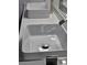 Bathroom vanity featuring square vessel sinks, modern faucets, and white countertops at 5155 W Tropicana Ave # 2089, Las Vegas, NV 89103