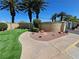 Well-maintained landscaping and stone accent at the West Trop Condos at 5155 W Tropicana Ave # 2089, Las Vegas, NV 89103