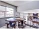 Upstairs game room with seating and pool table at 5301 Kalmia Dr, Las Vegas, NV 89103