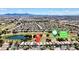 Gorgeous aerial view near Stallion Mountain Golf Club at 5681 Harbour Pointe Ave, Las Vegas, NV 89122
