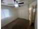 Bedroom with carpet, window and large closet at 5904 Oakton St, Las Vegas, NV 89130