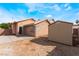 Backyard featuring a concrete patio and shed, perfect for outdoor storage and leisure at 6149 Elderberry Wine Ave, Las Vegas, NV 89142