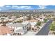 Residential area with mountain views and the city skyline in the distance at 6927 Adobe Villa Ave, Las Vegas, NV 89142