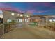 Spacious backyard with pool, patio, and landscaped garden at 6927 Adobe Villa Ave, Las Vegas, NV 89142