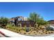 Landscaped entrance to The Canyons community, showcasing desert flora and signage at 746 Horizon Canyon Dr, Henderson, NV 89052