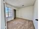Neutral bedroom features carpet, closet, and natural light from the window at 8072 Hackberry Dr, Las Vegas, NV 89123
