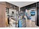 Work room featuring natural light and open access to the living room at 818 Laceleaf St, Las Vegas, NV 89138
