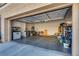 Spacious two-car garage with ample room for parking and storage at 10809 Garden Mist Dr # 2050, Las Vegas, NV 89135