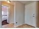 Hallway leading to bedroom featuring tile floors, and neutral paint at 10809 Garden Mist Dr # 2050, Las Vegas, NV 89135