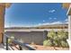 Balcony view of the desert landscape at 10809 Garden Mist Dr # 2050, Las Vegas, NV 89135