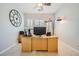 Spacious office with ample natural light, ceiling fan, and large desk at 11540 Snow Creek Ave, Las Vegas, NV 89135