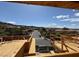 Street view from an unfinished new construction home showing surrounding neighborhood at 1764 Amarone Way, Henderson, NV 89012
