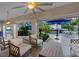 Relaxing outdoor seating area with a grill and dining area at 2355 Villandry Ct, Henderson, NV 89074