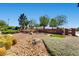 Welcoming Solera community sign surrounded by lush landscaping and desert flora at 2534 Starlight Valley St, Henderson, NV 89044