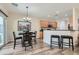 Cozy dining area connected to the kitchen, perfect for casual meals and entertaining at 2534 Starlight Valley St, Henderson, NV 89044