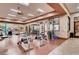 Well-equipped gym with modern weight machines, treadmills, and fitness accessories at 2534 Starlight Valley St, Henderson, NV 89044