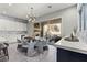 Bright and airy kitchen with a dining table and seamless indoor-outdoor flow at 257 Elder View Dr, Las Vegas, NV 89138