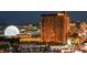 Captivating city view with illuminated casinos, hotels, and iconic Las Vegas attractions at 2700 Las Vegas Blvd # 3501, Las Vegas, NV 89109