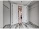 Spacious walk-in closet with white walls and hardwood floors providing ample storage at 2700 Las Vegas Blvd # 3501, Las Vegas, NV 89109