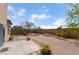 Backyard featuring a gravel area, and hardscape walkway at 2739 Cramond St, Henderson, NV 89044
