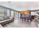Open floor plan integrates the living area, kitchen, and dining space at 3103 Sunrise Cove Ave, North Las Vegas, NV 89031
