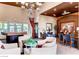 Community room features pool table, desk area, and seating for guests at 45 Maleena Mesa St # 1113, Henderson, NV 89074