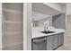 Well-organized pantry with wire shelving for ample storage in a contemporary kitchen space at 45 Maleena Mesa St # 1113, Henderson, NV 89074