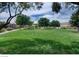 Expansive green space with mature trees and walking paths for relaxation and recreation in the park at 45 Maleena Mesa St # 1113, Henderson, NV 89074
